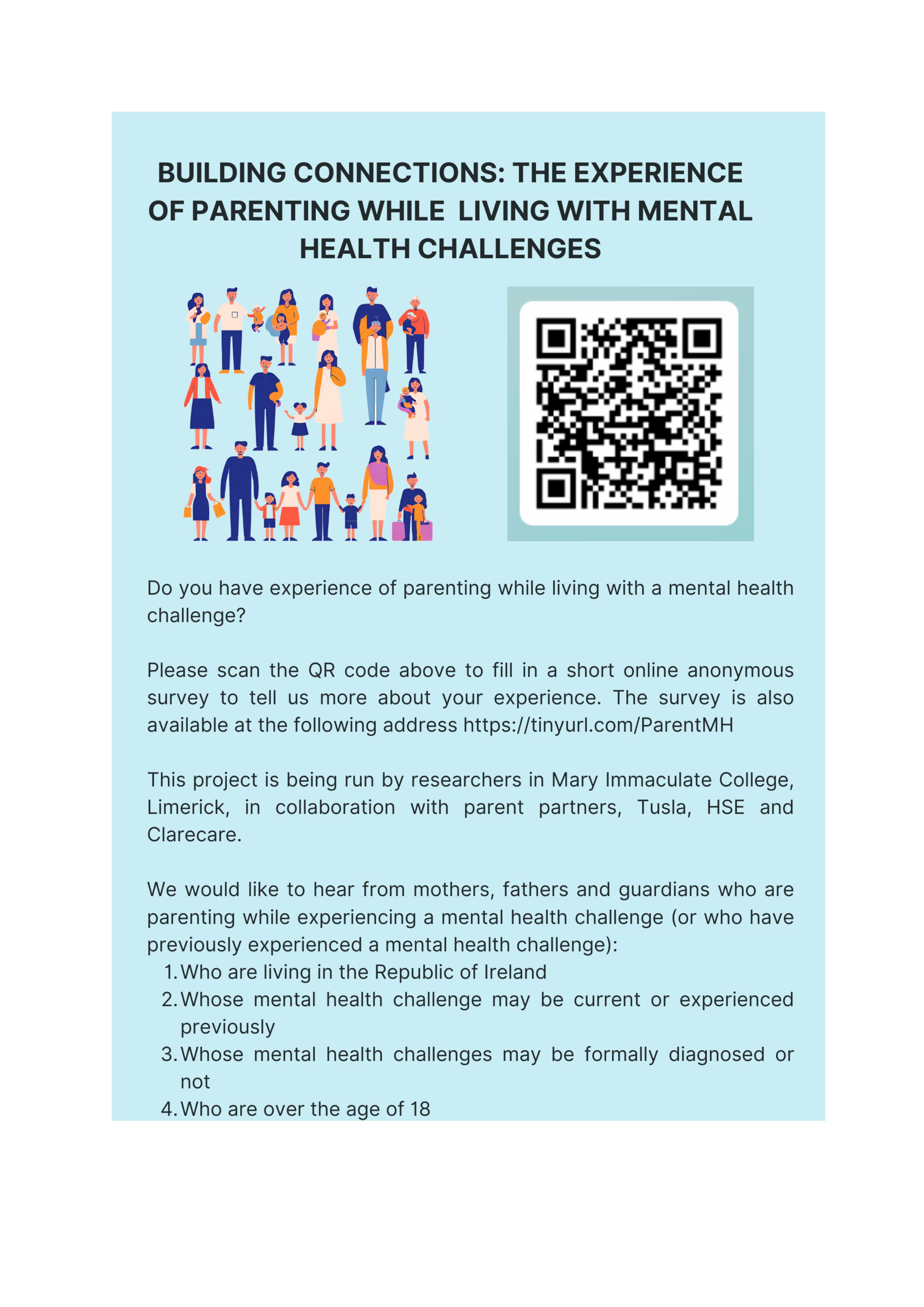 Building Connections Parent Survey Poster