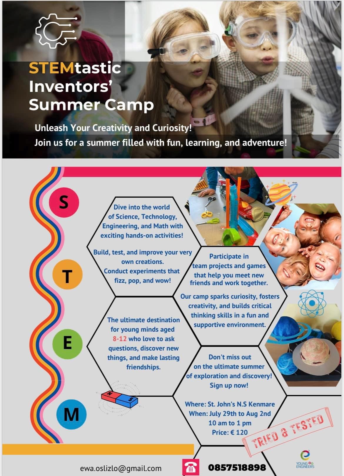 STEMtastic inventors summer camp
