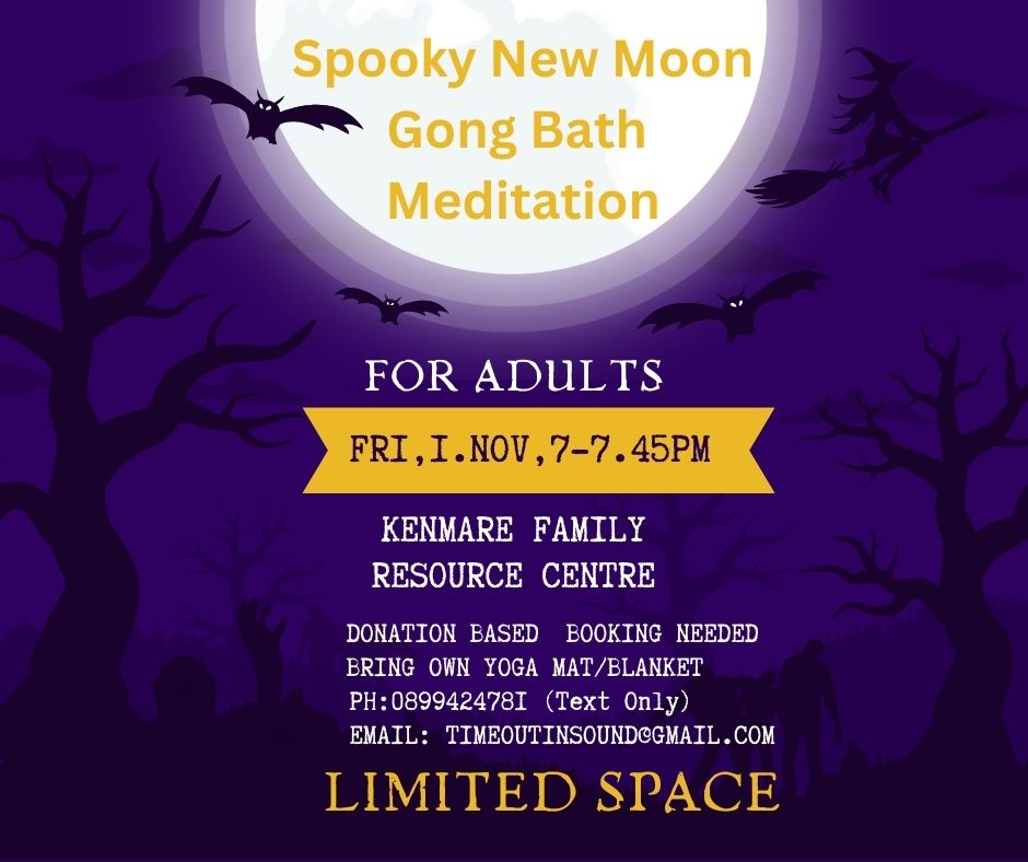 Spooky New Moon Gong Bath meditation for adults1 002